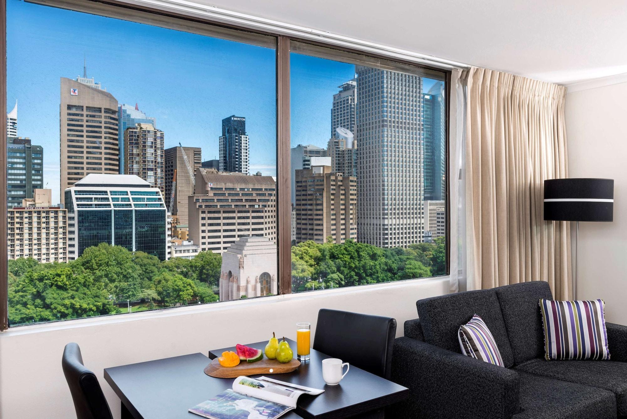 Oaks Sydney Hyde Park Suites Bagian luar foto