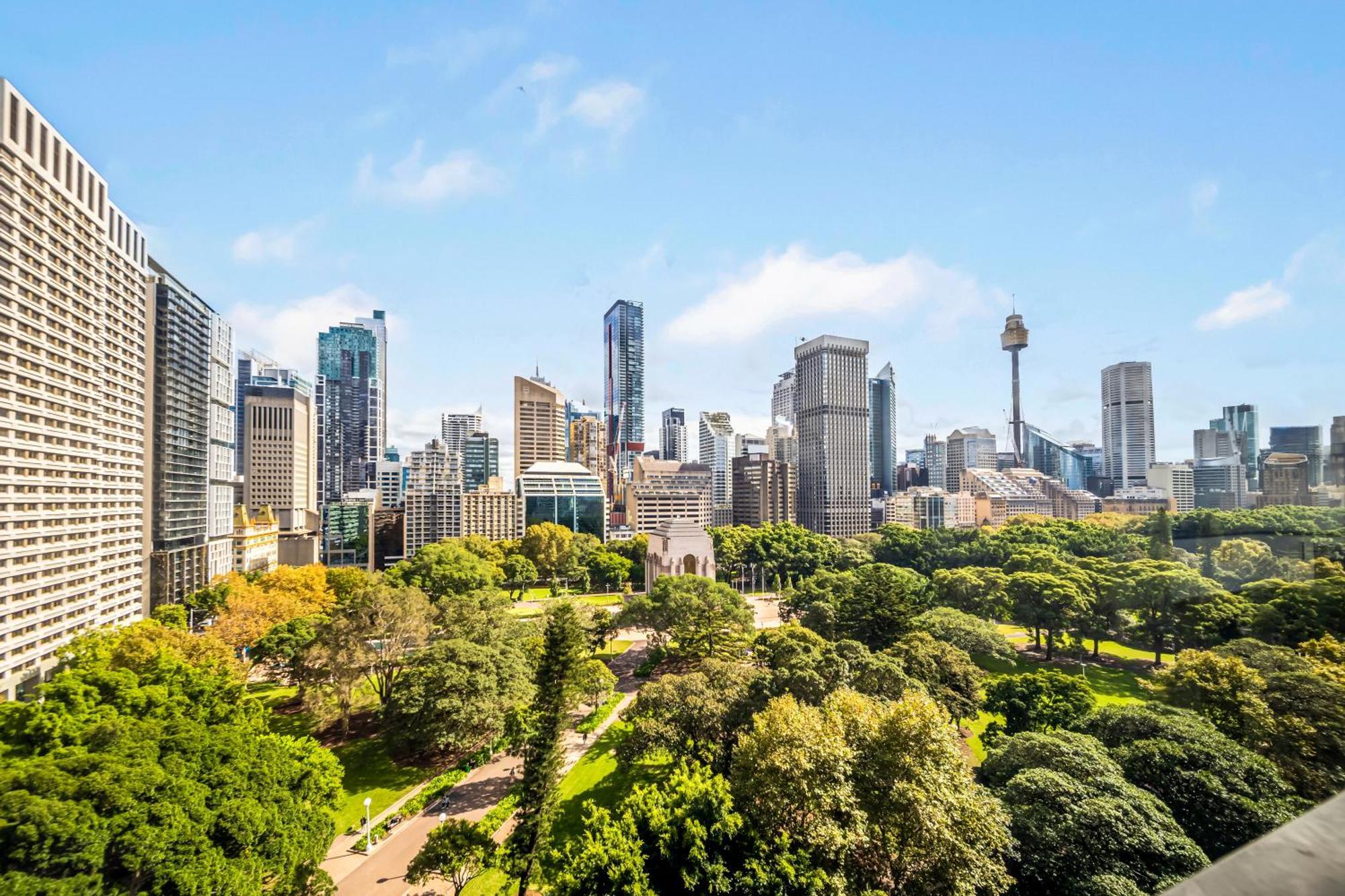 Oaks Sydney Hyde Park Suites Bagian luar foto