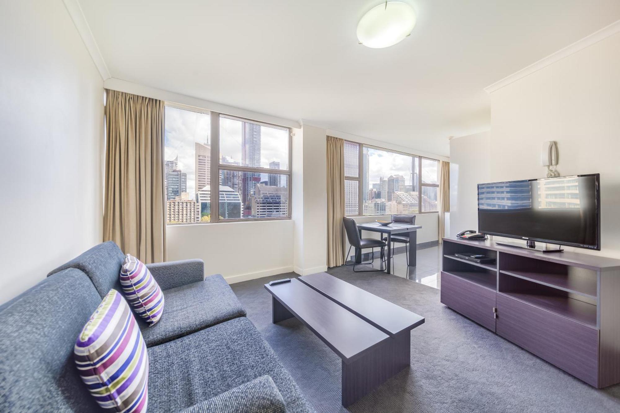 Oaks Sydney Hyde Park Suites Bagian luar foto