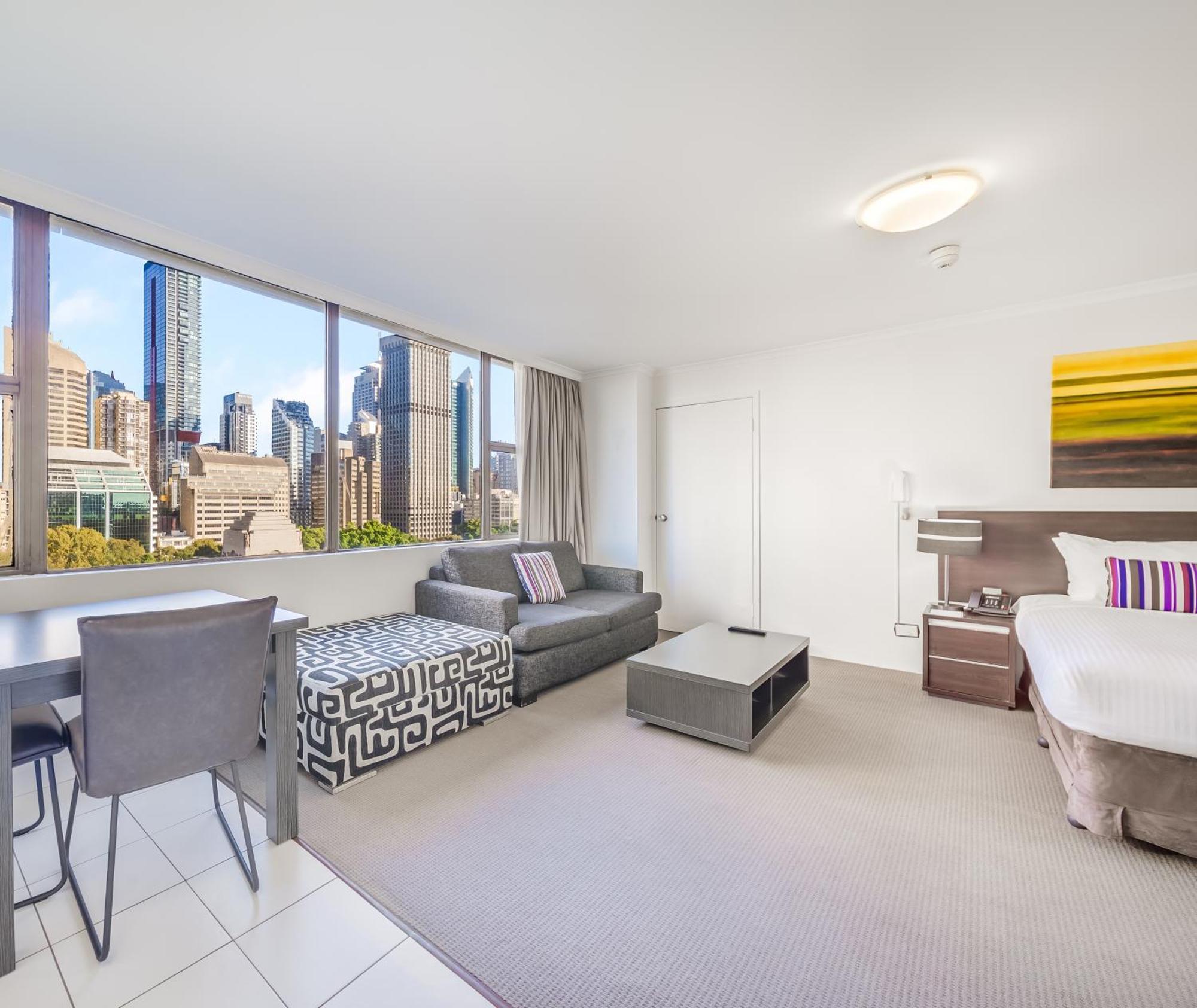Oaks Sydney Hyde Park Suites Bagian luar foto